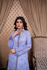 Lawn Embroidered 2-Piece Un-Stiched Suit By Noura