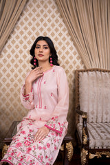 Lawn Embroidered 2-Piece Un-Stiched Suit By Noura