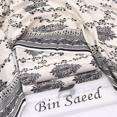 Bin Saeed Lawn 3-Piece Unstiched