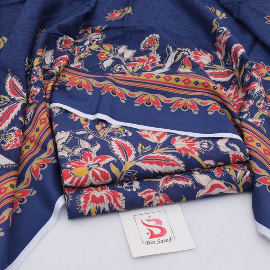 Bin Saeed Lawn 3-Piece Unstiched