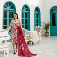 Gul Ahmed Bana Dora Lawn 3-Piece Unstiched