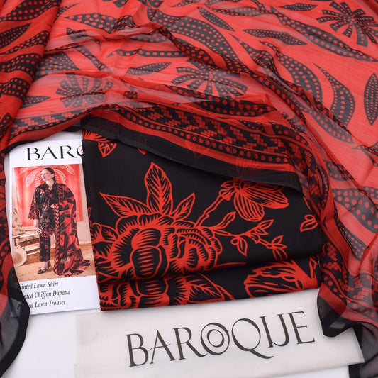Baroque Lawn 3-Piece Un-stiched
