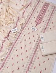 Bareeze Karandi Khaddar Embroidered 3-Piece Un-Stiched D(18)