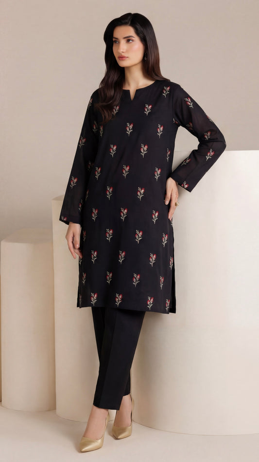 Lawn Embroidered Unstiched 2-Piece - D3