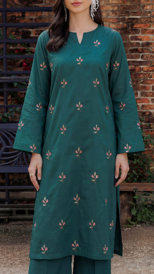 Lawn Embroidered Unstiched 2-Piece - D5