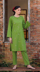 Lawn Embroidered Unstiched 2-Piece - D7