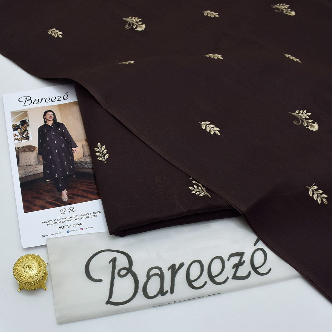 Bareeze Embroidered Lawn 2-Piece Unstiched