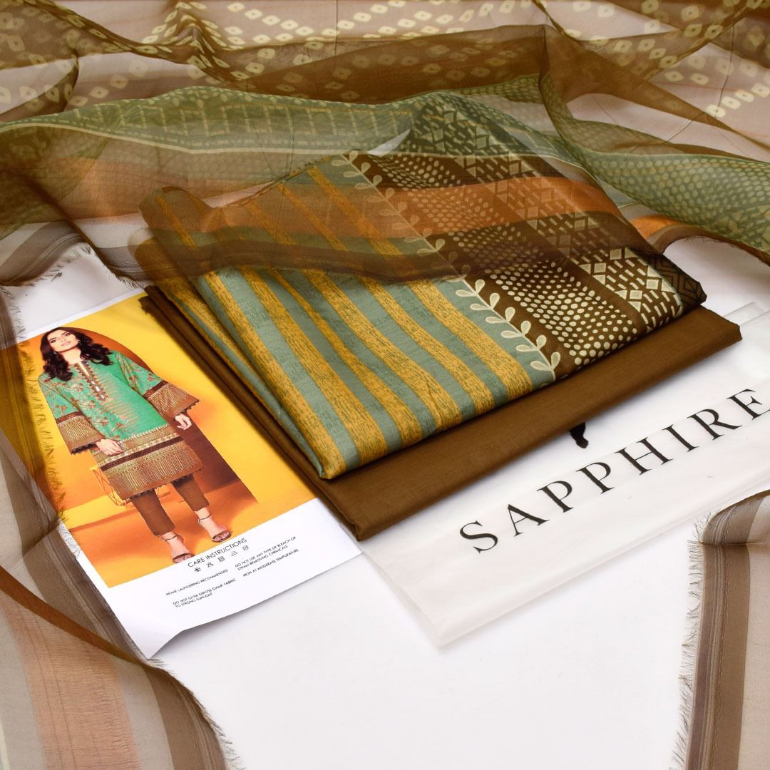 Sapphire Lawn 3-Piece Unstiched