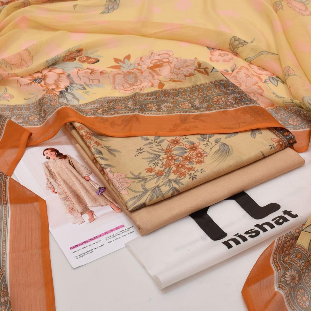Nishat Lawn 3-Piece Unstiched