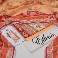 Ethnic Lawn 3-Piece Unstiched
