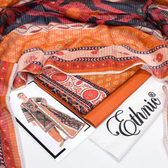 Ethnic Lawn 3-Piece Unstiched