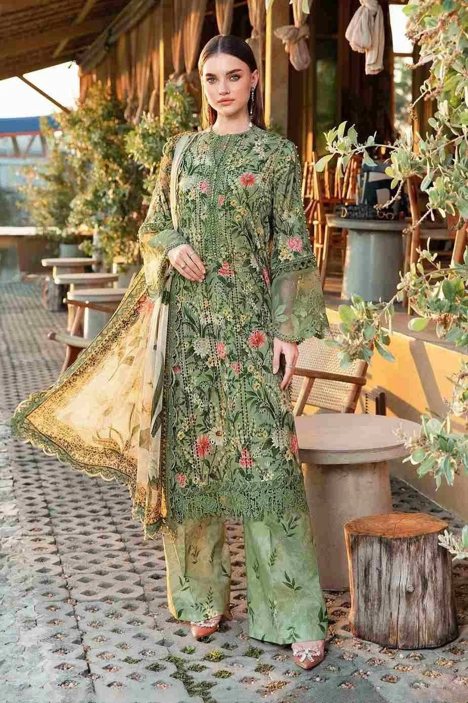 Maria.B Khaddar 3-Piece Unstiched