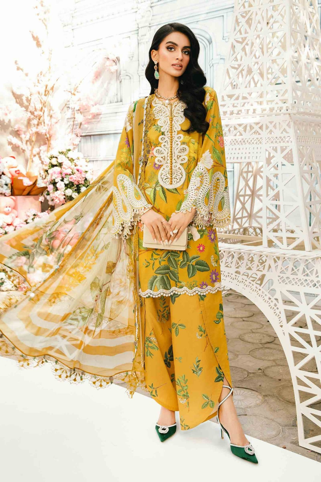 Maria.B Khaddar 3-Piece Unstiched