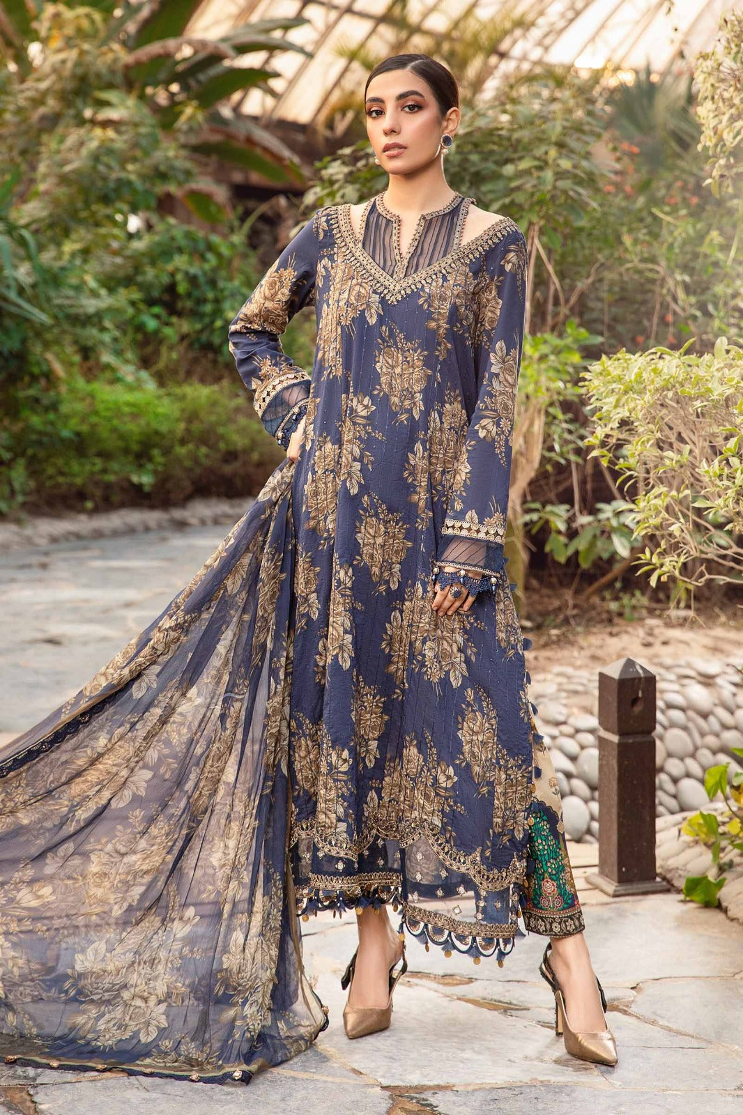 Maria.B Khaddar 3-Piece Unstiched