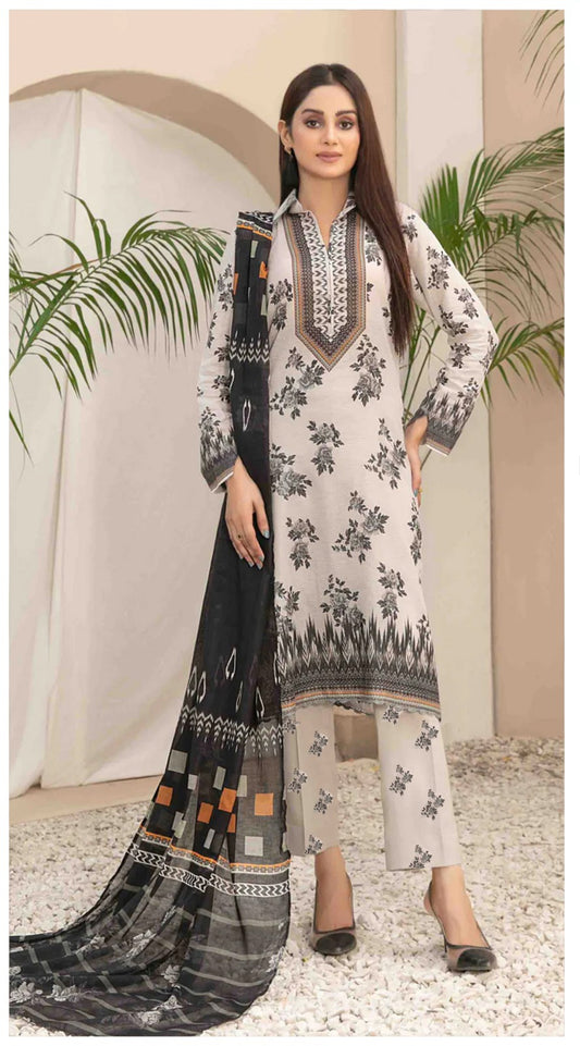 Iznik Khaddar 3-Piece Unstiched