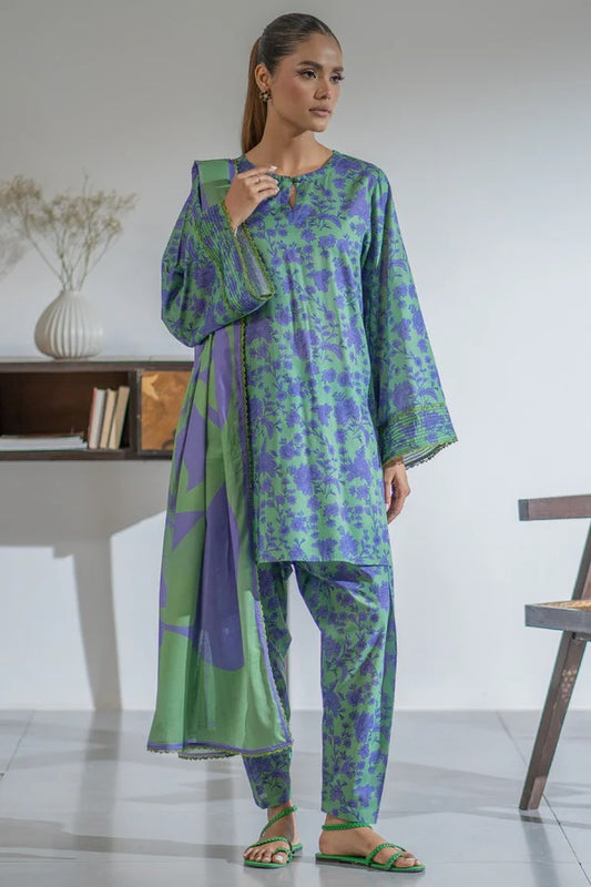 Ego Linen Viscose 3-Piece Un-stiched