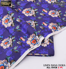 Ethnic Airjet Linen Bana Dora 2-Piece Un-Stiched