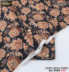 Ethnic Airjet Linen Bana Dora 2-Piece Un-Stiched