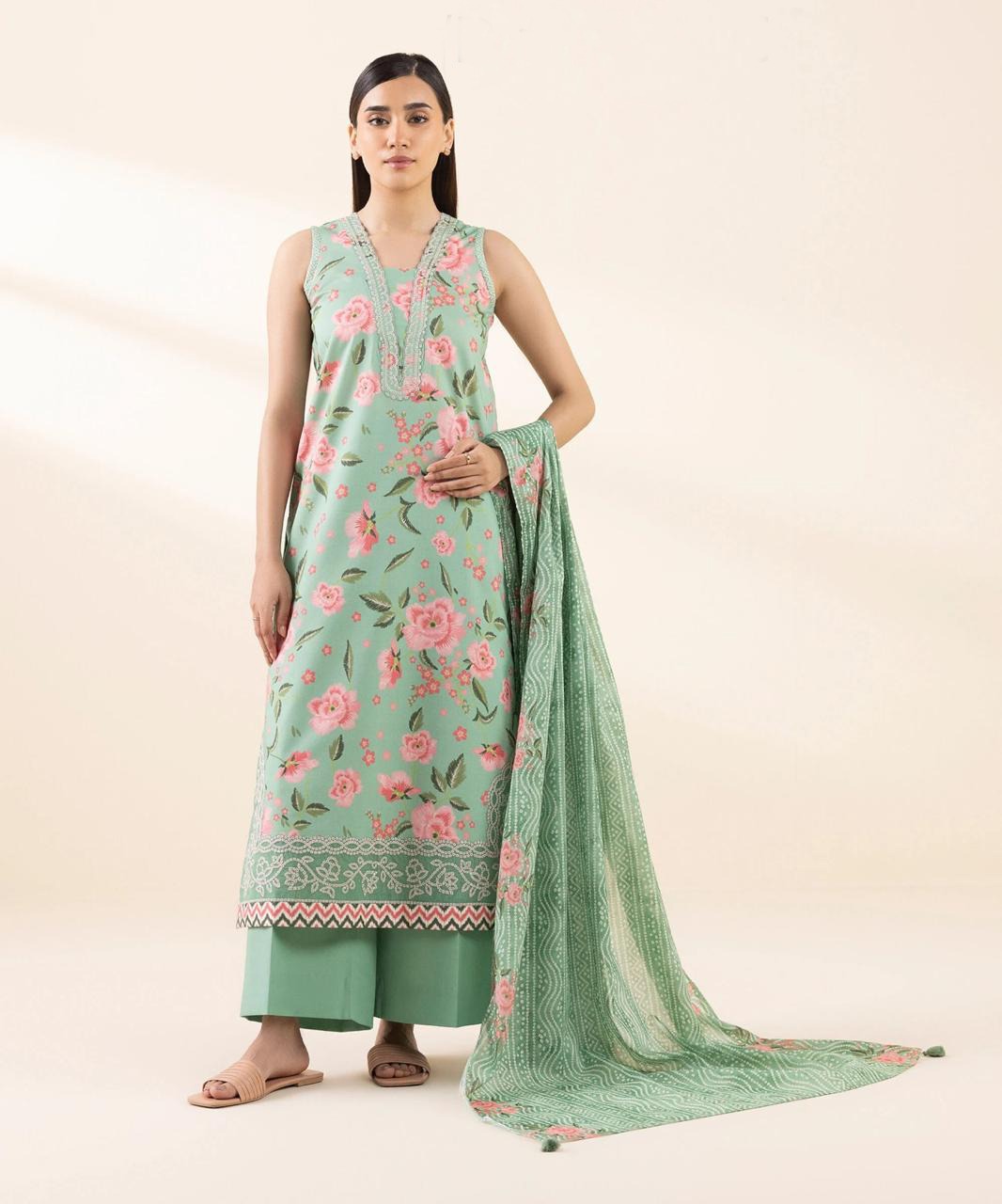 Sapphire Digital Khaddar 3-Piece Un-stiched