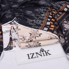Iznik Digital Printed Khaddar 3-Piece Un-Stiched