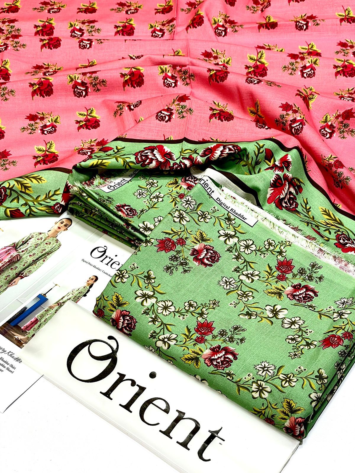 Orient Digital Printed Khaddar 3-Piece Un-Stiched