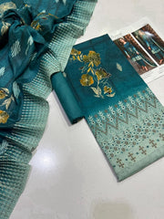 Bareeze lawn 3-Piece Un-stiched