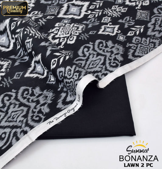 Bonanza Digital Lawn 2-Piece Un-stiched