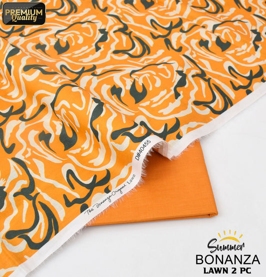 Bonanza Digital Lawn 2-Piece Un-stiched