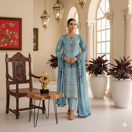 Mausummery Lawn 3-Piece Un-stiched