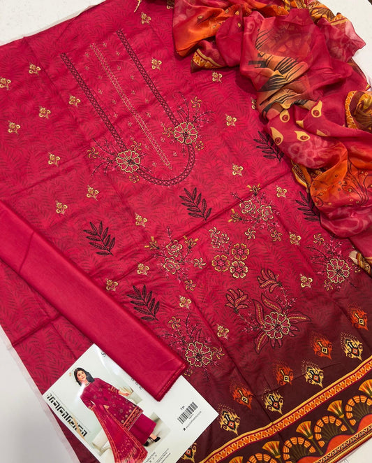 Sapphire lawn 3-Piece Un-stiched