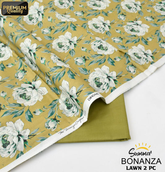 Bonanza Digital Lawn 2-Piece Un-stiched