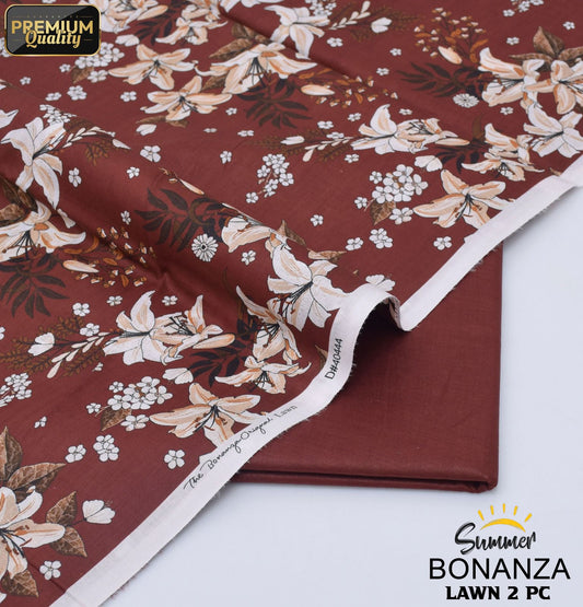 Bonanza Digital Lawn 2-Piece Un-stiched