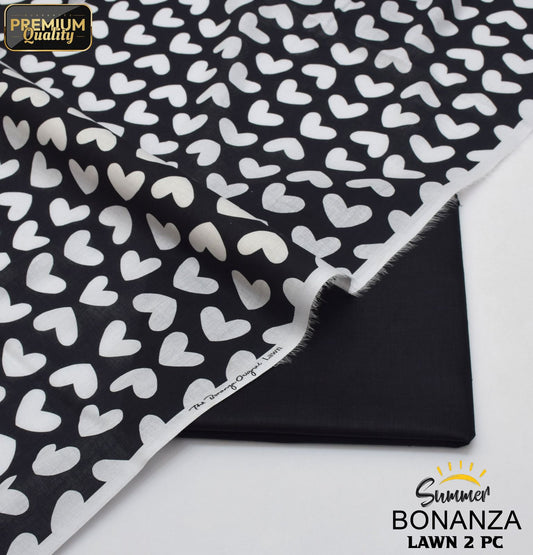 Bonanza Digital Lawn 2-Piece Un-stiched
