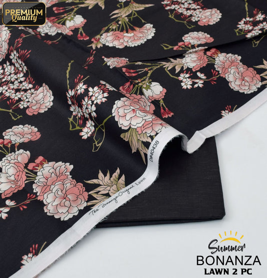 Bonanza Digital Lawn 2-Piece Un-stiched