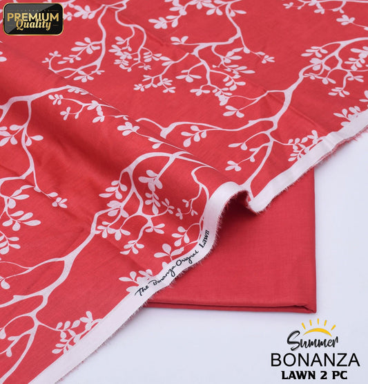 Bonanza Digital Lawn 2-Piece Un-stiched