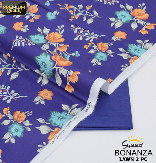 Bonanza Digital Lawn 2-Piece Un-stiched