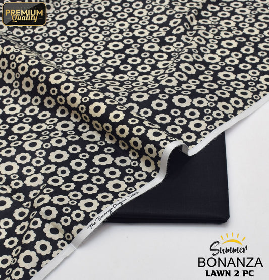 Bonanza Digital Lawn 2-Piece Un-stiched