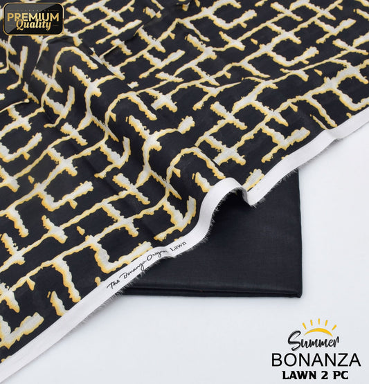 Bonanza Digital Lawn 2-Piece Un-stiched