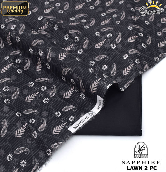 Bonanza Digital Lawn 2-Piece Un-stiched