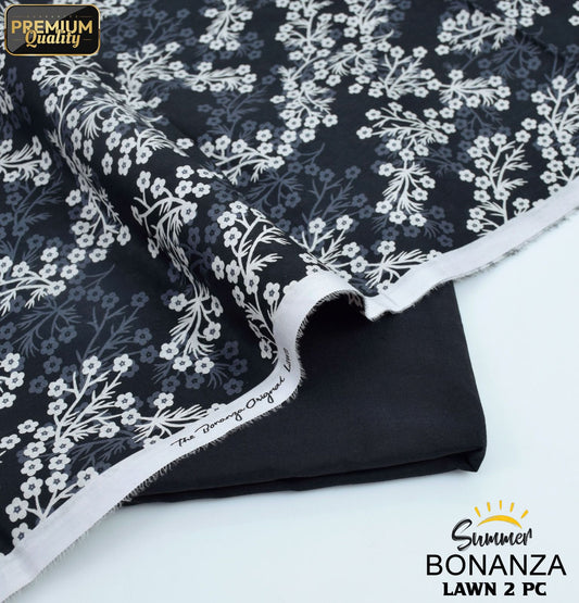 Bonanza Digital Lawn 2-Piece Un-stiched
