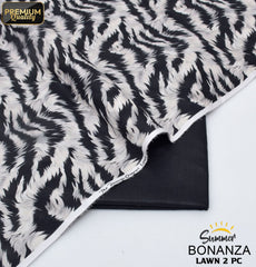 Bonanza Digital Lawn 2-Piece Un-stiched
