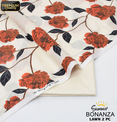 Bonanza Digital Lawn 2-Piece Un-stiched