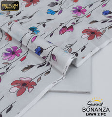 Bonanza Digital Lawn 2-Piece Un-stiched