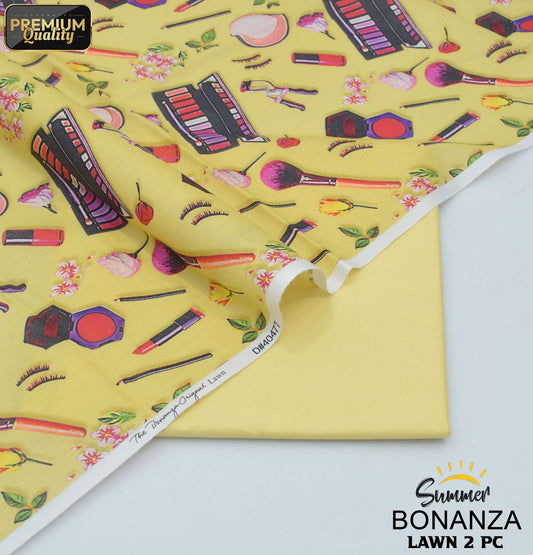 Bonanza Digital Lawn 2-Piece Un-stiched