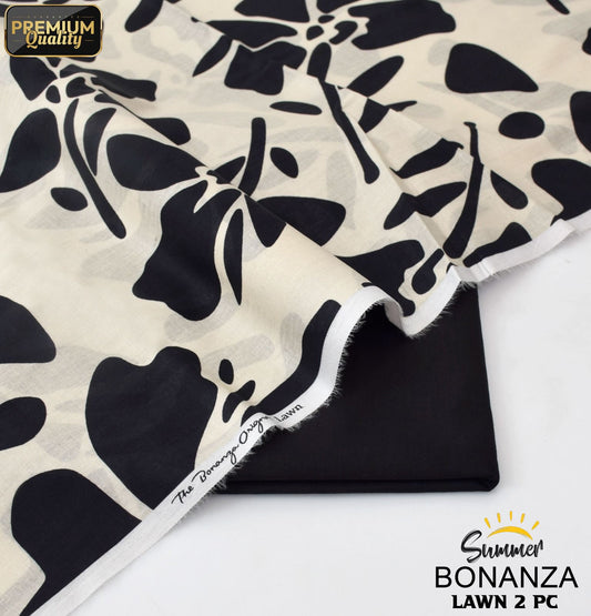Bonanza Digital Lawn 2-Piece Un-stiched