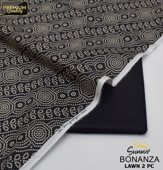 Bonanza Digital Lawn 2-Piece Un-stiched