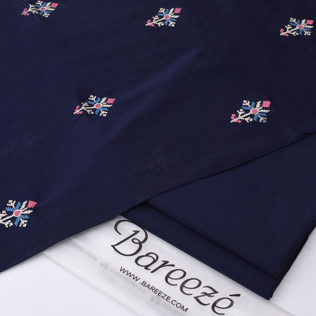 Bareeze Embroidered 2-Piece Lawn Un-stiched