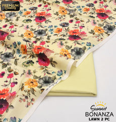 Bonanza Digital Lawn 2-Piece Un-stiched