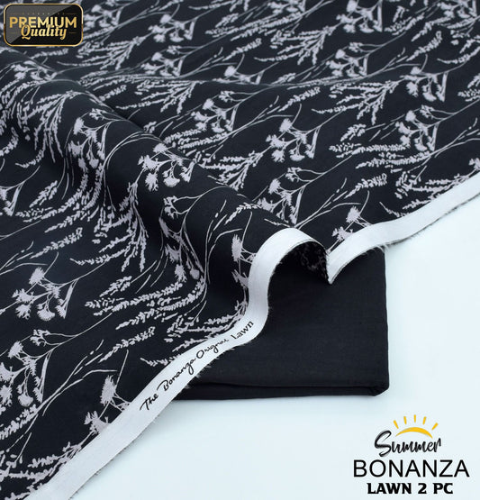 Bonanza Digital Lawn 2-Piece Un-stiched