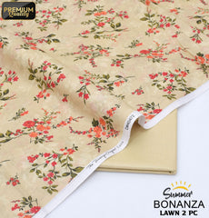 Bonanza Digital Lawn 2-Piece Un-stiched